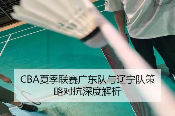 CBA夏季联赛广东队与辽宁队策略对抗深度解析